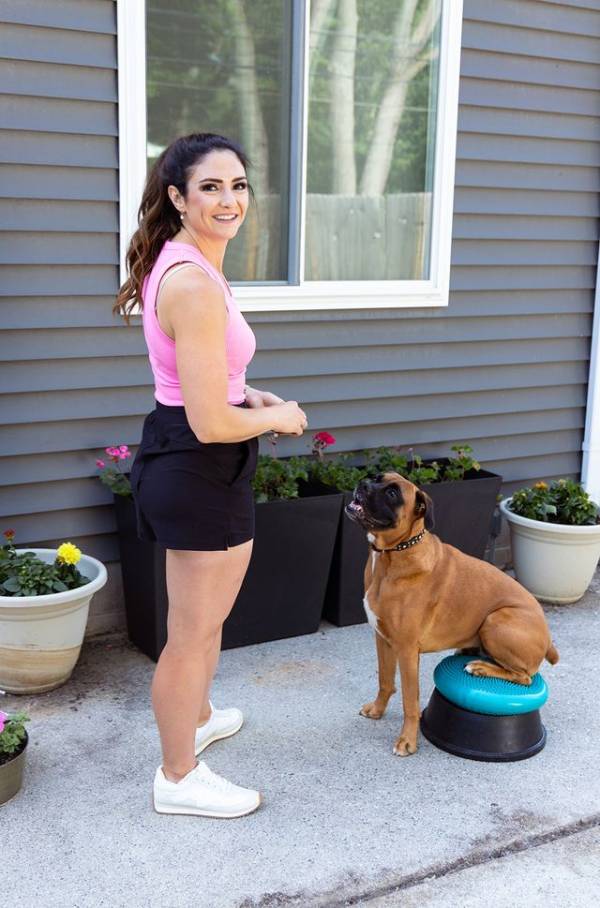 Victoria, founder and lead trainer at From The Heart Dog Services